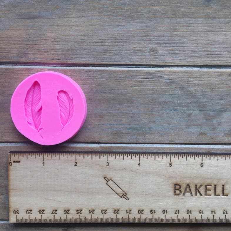 Premium Indian Feather Silicone Mold for Cake Decorating, Chocolate, Soap & Resin Crafts - Bakell® | Perfect for DIY Baking, Candy Making & Handmade Gifts