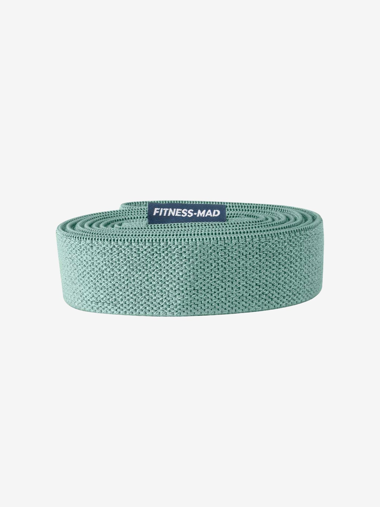 Fitness Mad Fabric Resistance Loop Bands - Set of 5 for Strength Training, Yoga, Pilates & Physical Therapy - Premium Elastic Exercise Bands for Home Gym Workouts