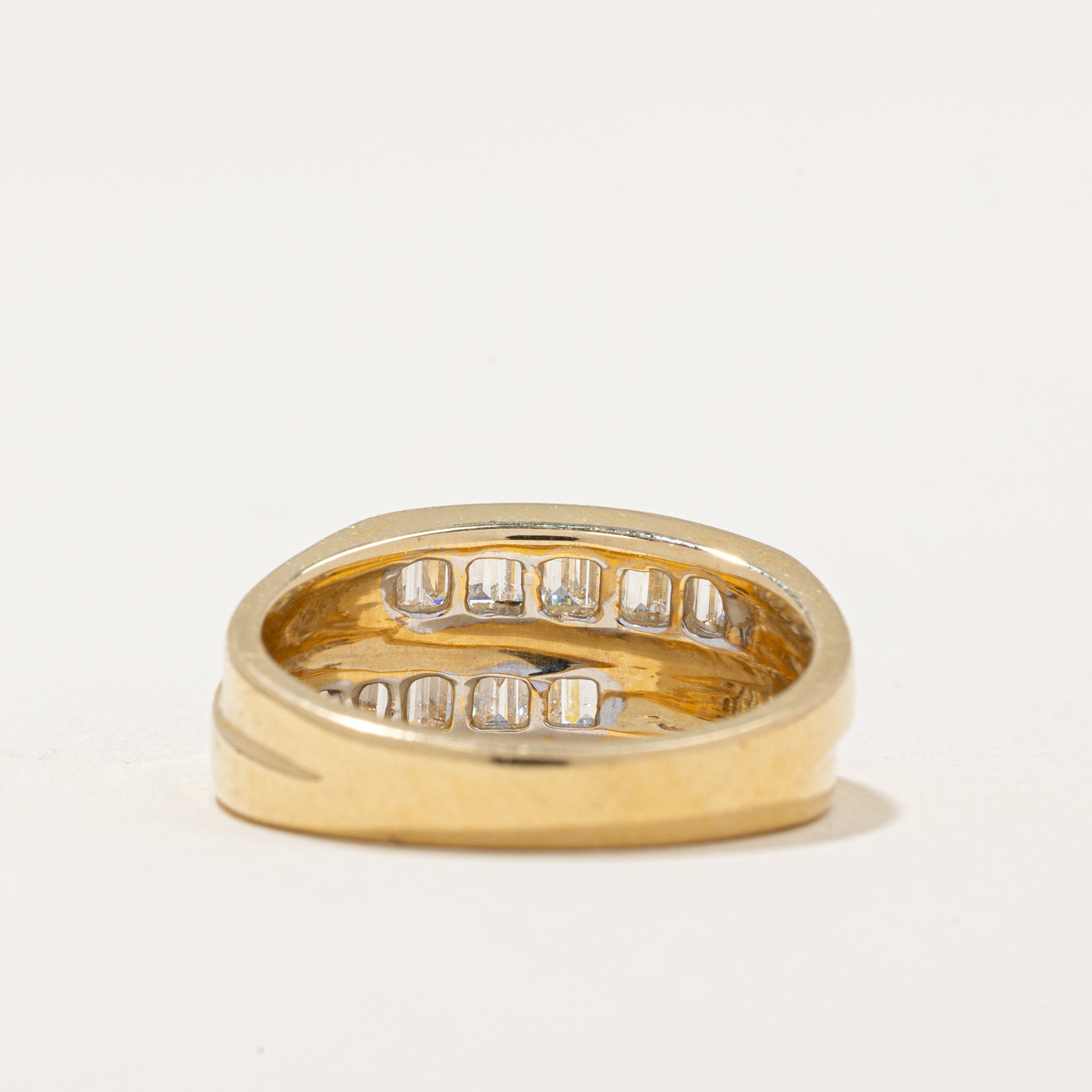 0.83ctw Baguette Cut Diamond Engagement Ring - Size 6.25 - Elegant Wedding Band for Women - Perfect for Proposals, Anniversaries & Special Occasions