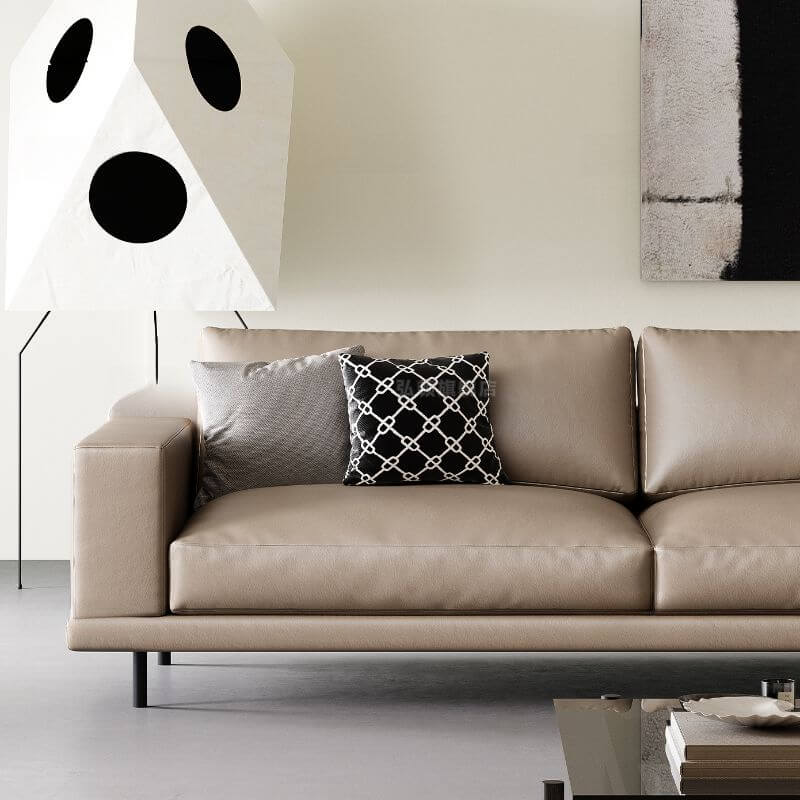 Modern L-Shaped Sectional Sofa with Chaise Lounge in Auburn - Left-Facing Design for Living Room, Home Theater, or Office Space