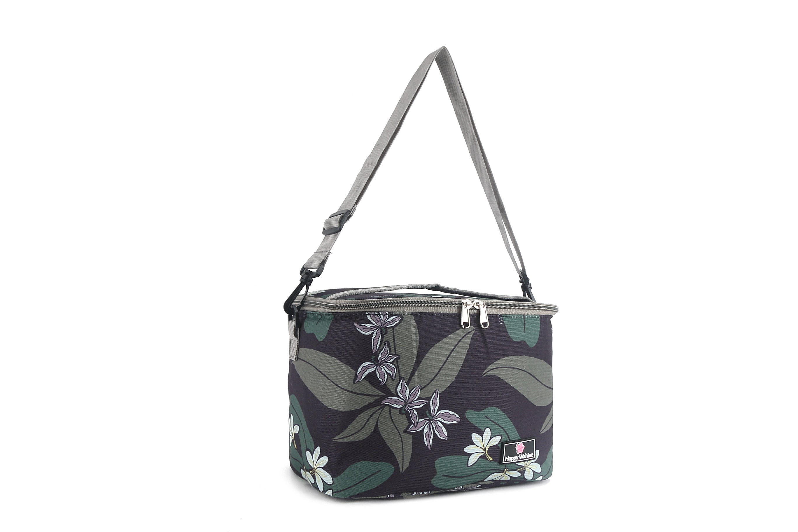 Premium Insulated Cooler Tote Bag - Medium Size, Naupaka Grey - Perfect for Beach Picnics, Camping & Outdoor Adventures