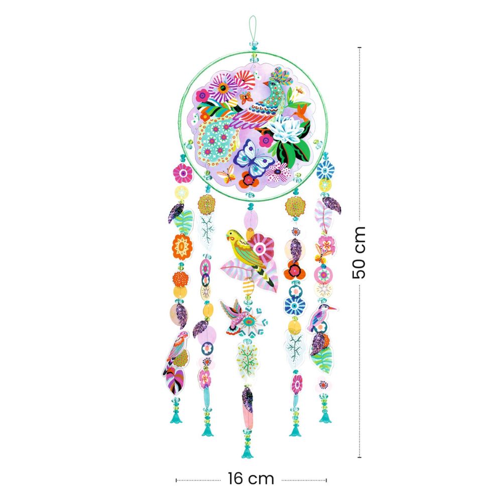 DIY Djeco Suncatcher Craft Kit for Kids Ages 7+ | Creative Window Art Project for Home & Classroom Decor