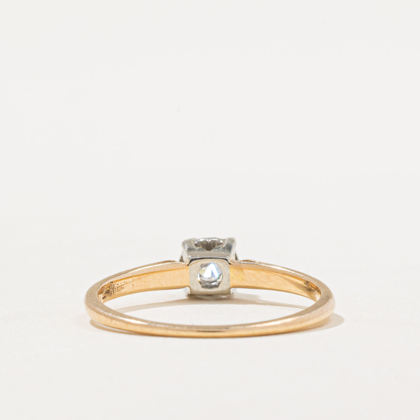 0.14ct Illusion Set Diamond Ring - Size 6.5 | Elegant Engagement & Wedding Band | Perfect for Proposals, Anniversaries & Special Occasions