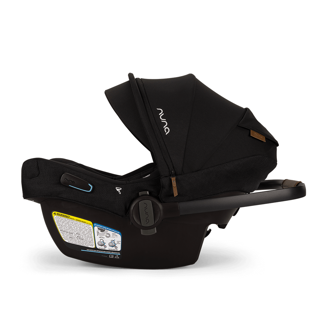 Nuna PIPA Aire RX Infant Car Seat with PIPA RELX Base - Lightweight, Safe & Comfortable Baby Car Seat for Newborns to 35 lbs - Perfect for Travel, Daily Commutes & Family Road Trips
