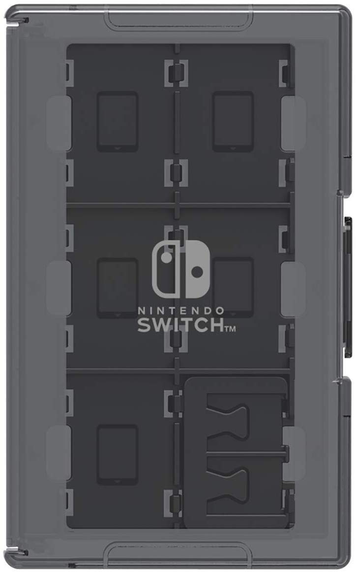 HORI Cargo Pouch Compatible with Nintendo Switch OLED & Split Pad Pro - 24 Game Card Storage Case | Travel & Gaming Accessory Organizer for Nintendo Switch