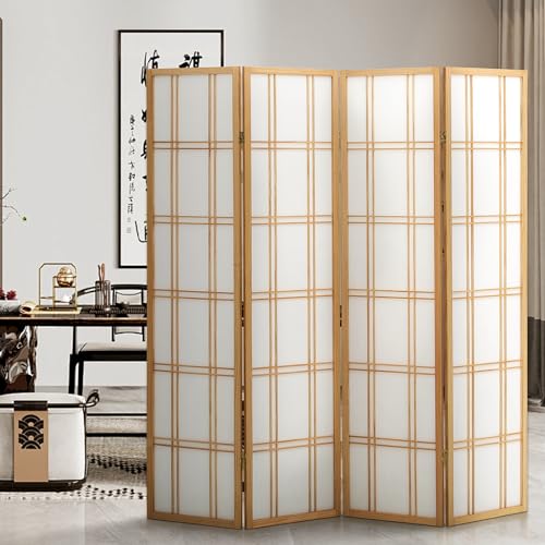 4 Panel Large Grid - Natural