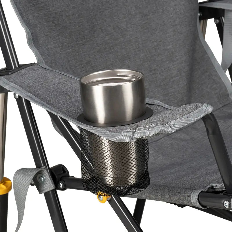 Kickback Rocker™ - Portable Folding Rocking Chair for Outdoor, Camping & Relaxation - Perfect for Patio, Beach, Backyard & Travel