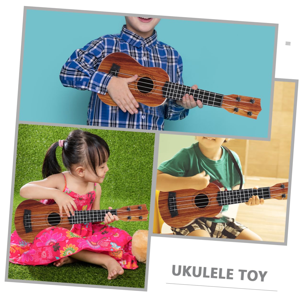 **TOYANDONA Kids Ukulele - 21 Inch Wooden Mini Guitar Toy for Toddlers & Children, Musical Instrument with Beginner-Friendly Strings - Perfect for Birthday Gifts, Music Lessons & Family Playtime**