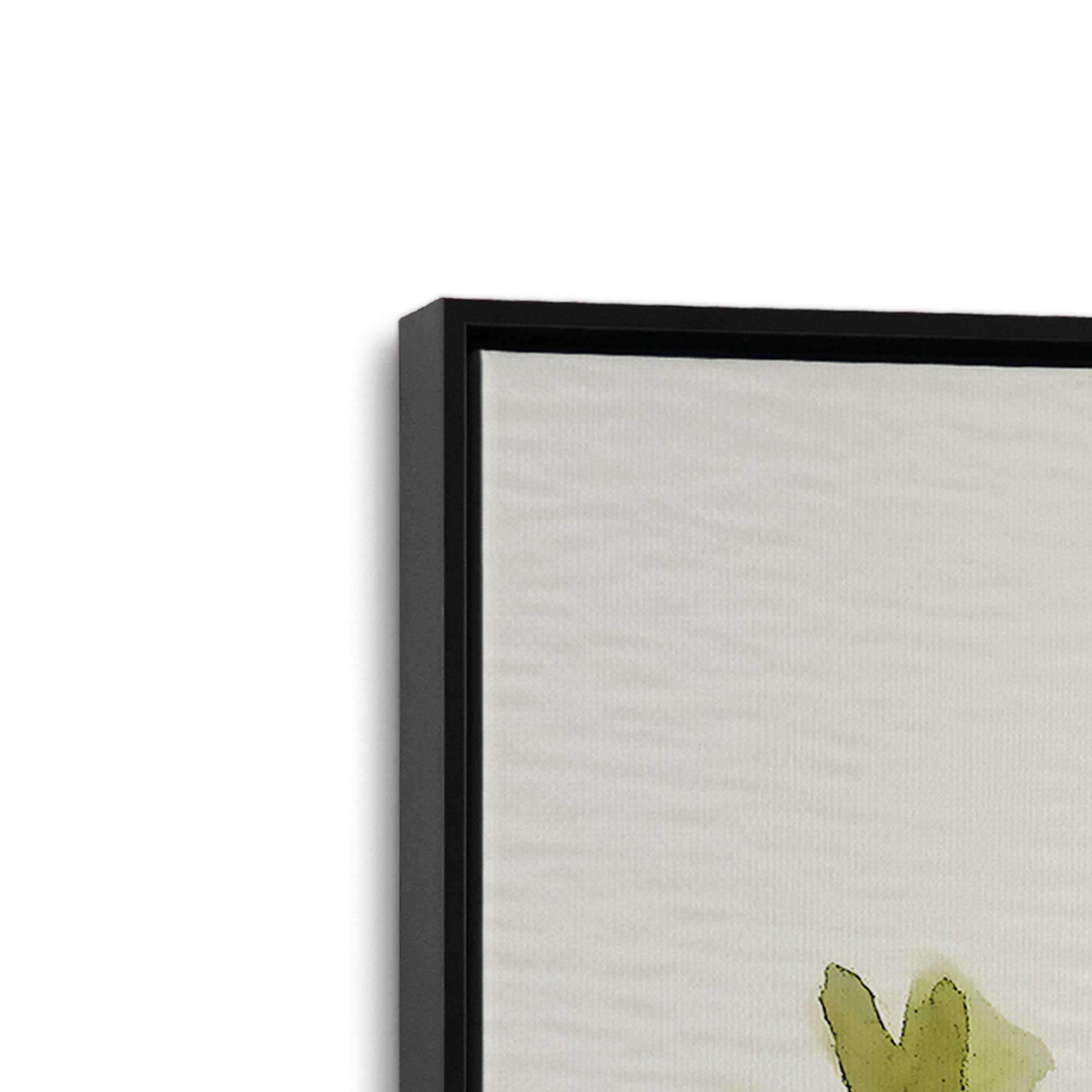 Desert Palms and Villas II Canvas Wall Art Print - Tropical Landscape Painting for Living Room, Bedroom & Office Decor