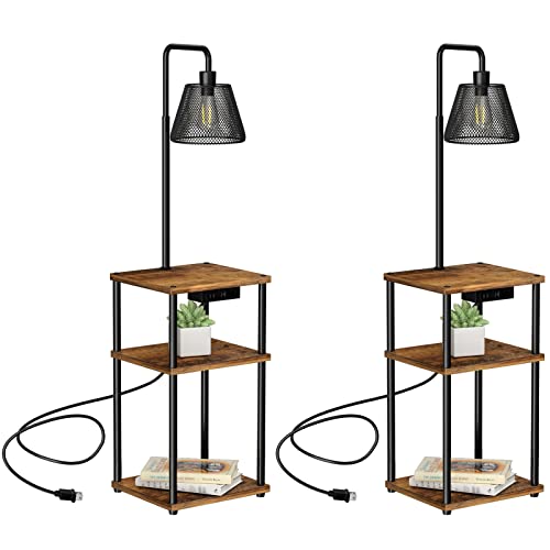 Amber-2 Pair side tables