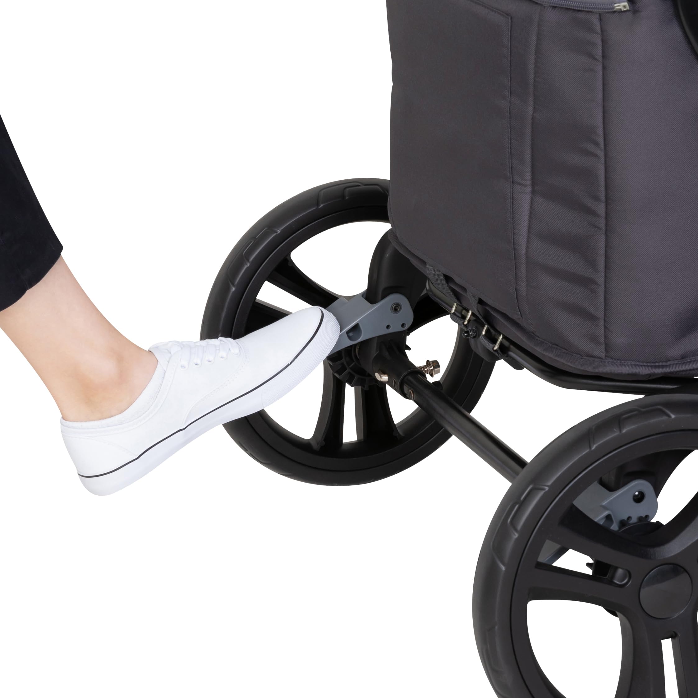 Baby Trend Expedition Stroller Wagon - 3-in-1 Convertible Stroller, Wagon & Playard | Liberty Midnight Design | All-Terrain Wheels for Beach, Park & Outdoor Adventures