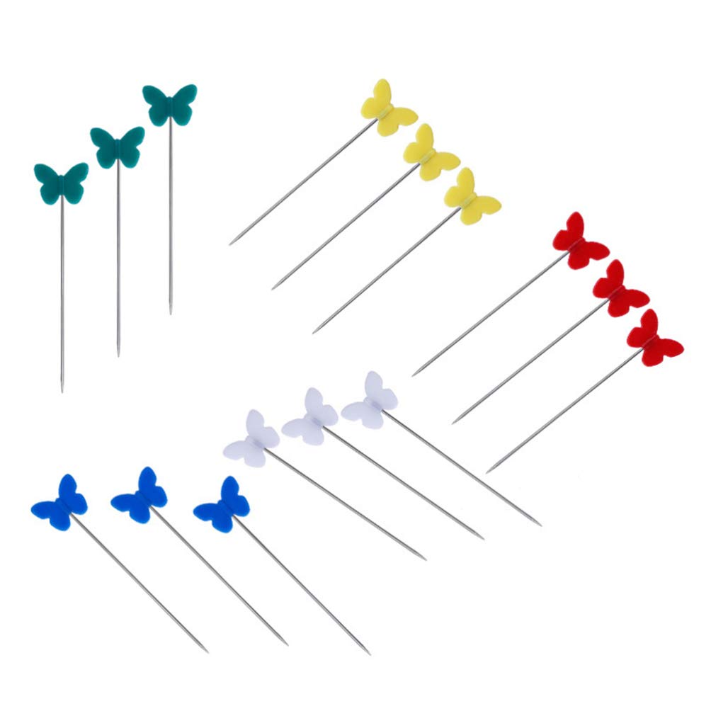 Exceart 100pcs Colorful Quilting Needles - Durable Sewing Pins for Crafts & Patchwork