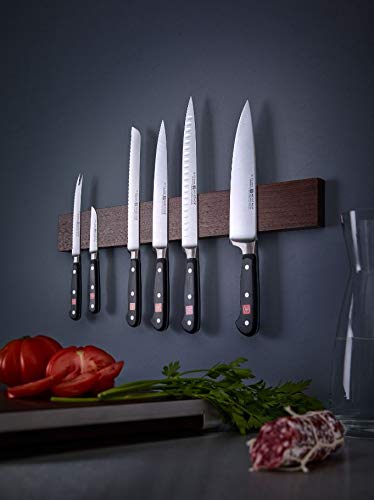 WÜSTHOF Classic 12 Inch Hollow Edge Salmon Slicer - German Made High-Carbon Stainless Steel Fish Fillet Knife for Professional Chefs & Home Cooking - Perfect for Slicing Salmon, Tuna & Delicate Fish Fillets