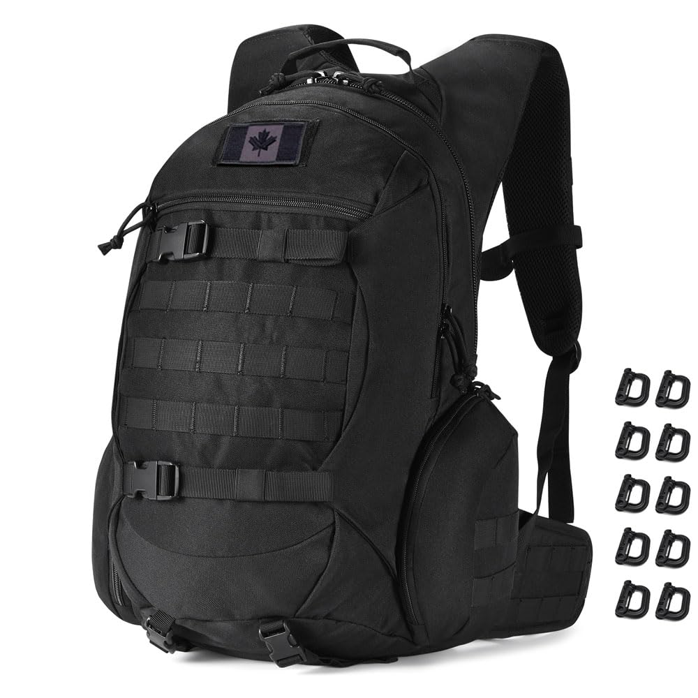 R.SASR Tactical Hiking Backpack - Military Molle Backpack for Outdoor Camping, Travel & Survival Gear | Durable Waterproof Daypack for Men & Women