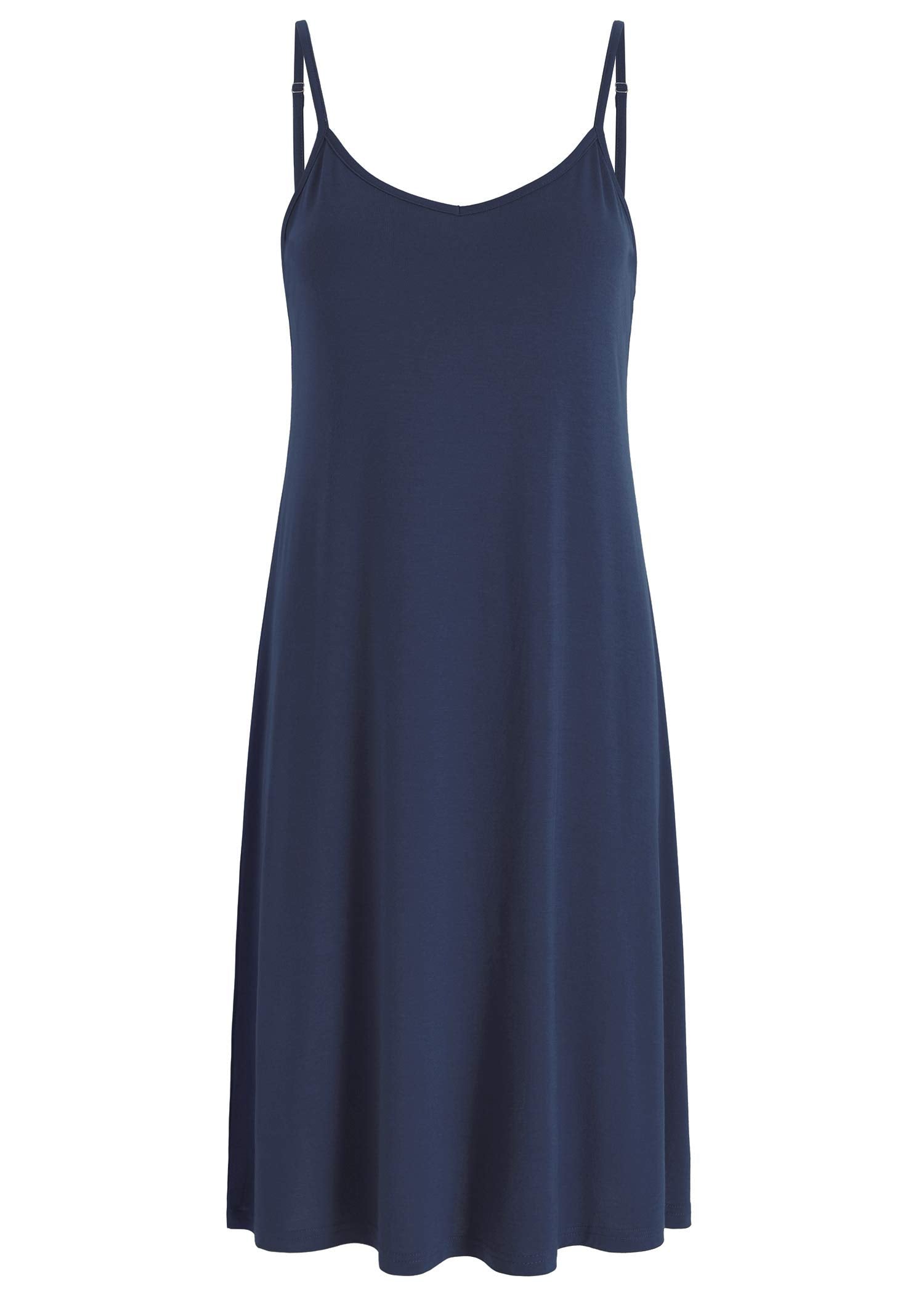 Women's Bamboo Viscose Sleeveless Nightgown - Soft Sleep Dress for Women - Comfortable Summer Pajama Dress for Lounge, Travel & Home Wear