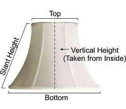 6-Pack White Linen Barrel Drum Clip-On Lamp Shades (5 Inch) - Perfect for Chandeliers, Pendant Lights & Home Decor