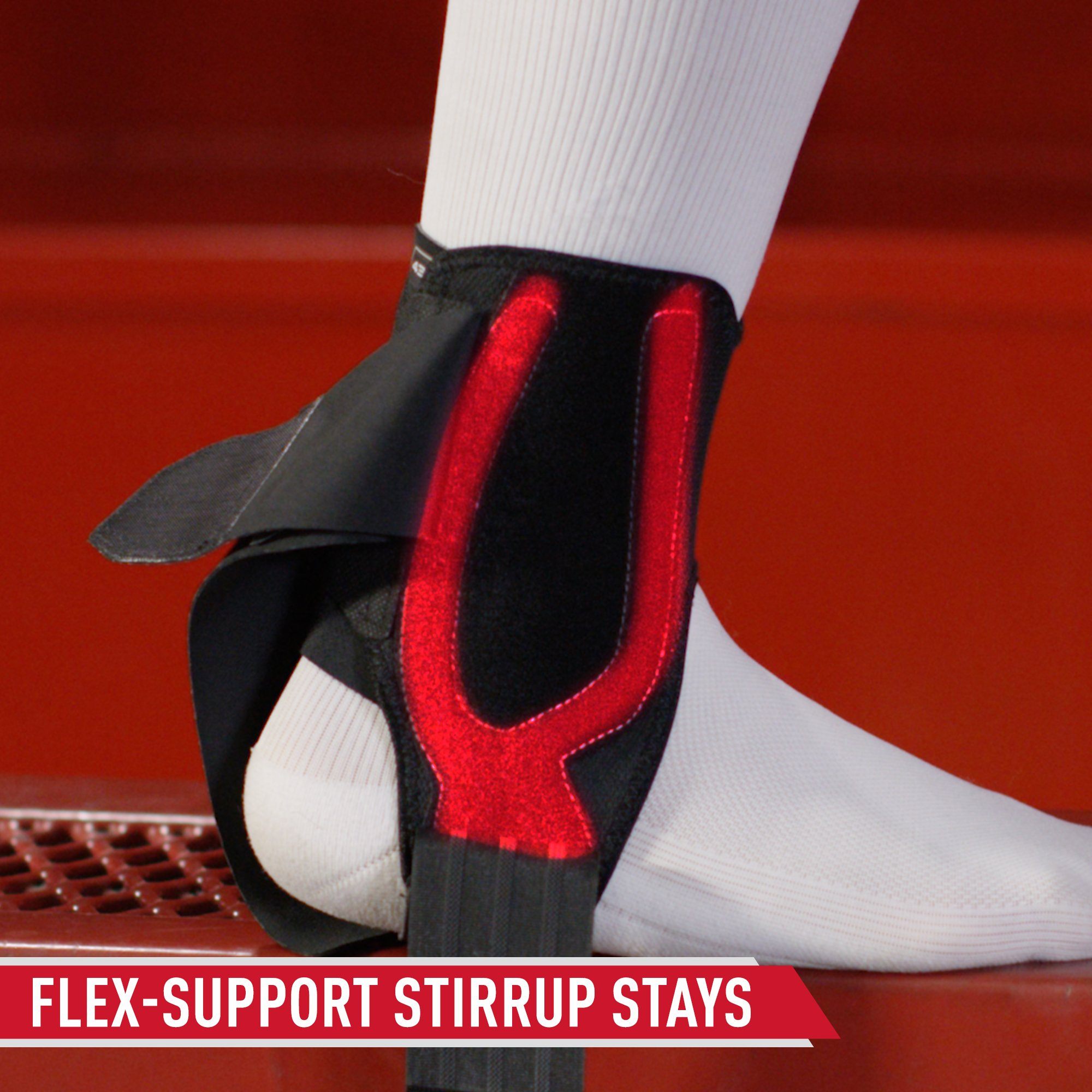 Stealth Cleat Ankle Brace - Minimal Coverage & Flex Support for Soccer, Football & Running - Lightweight Sports Injury Protection for Athletes