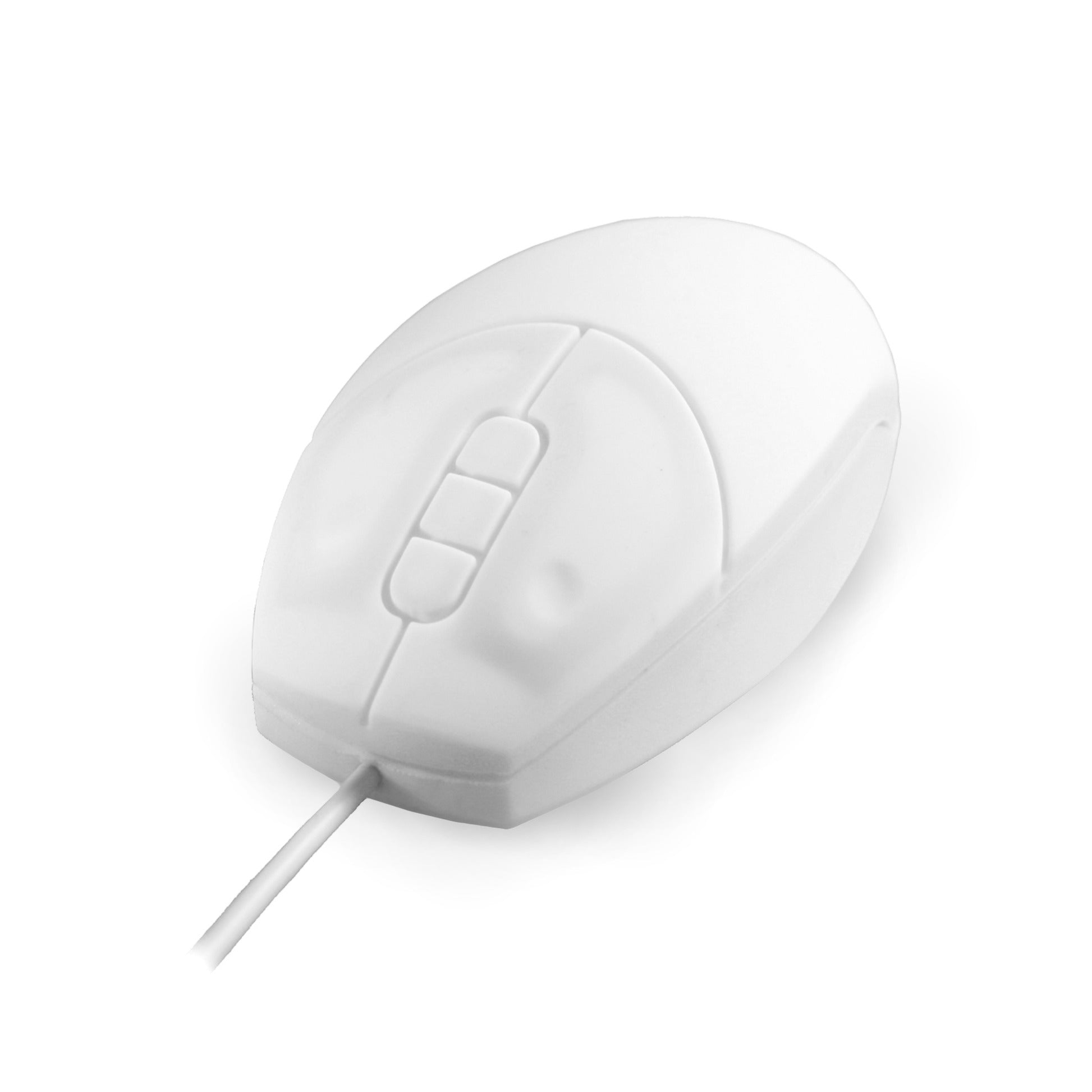 AccuMed IP68 Waterproof Full-Size Medical Mouse with 5 Buttons - Ideal for Hospitals, Clinics and Sterile Environments