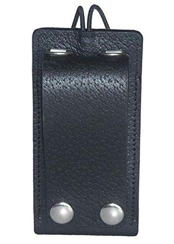 Durable Leather Carry Case for IB9034 Two-Way Radio with Fixed Belt Loop - Full Display Protection | Perfect for Security, Construction & Outdoor Work