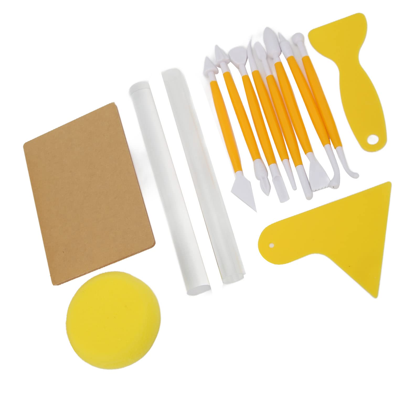 Pottery Tools for Sculpting - DIY Craft Kit for Home & Studio Projects