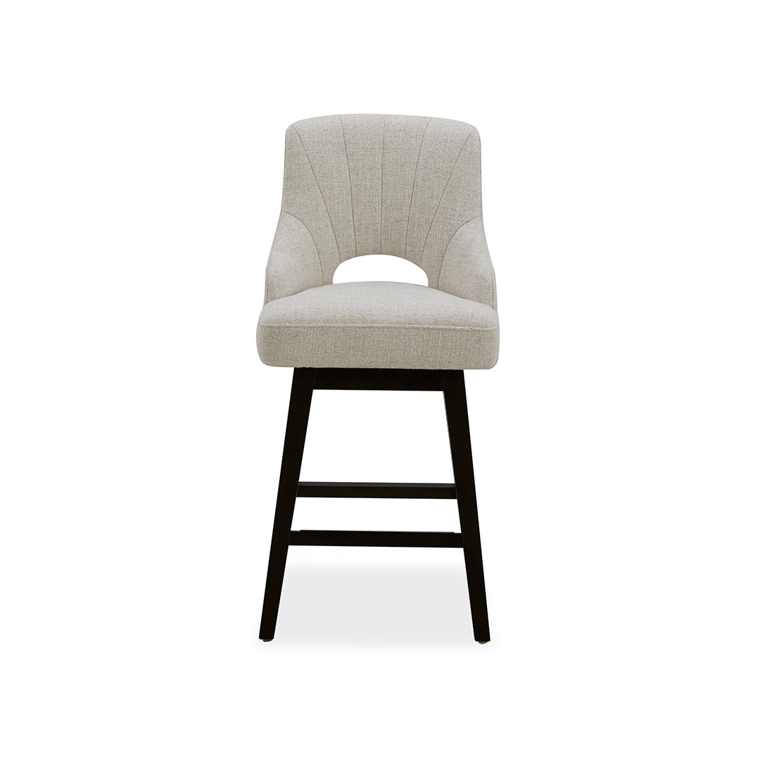 Nathan Stool - Modern Wooden Stool for Kitchen, Bar, or Living Room - Durable & Stylish Home Decor - Perfect for Dining, Relaxing, or Extra Seating