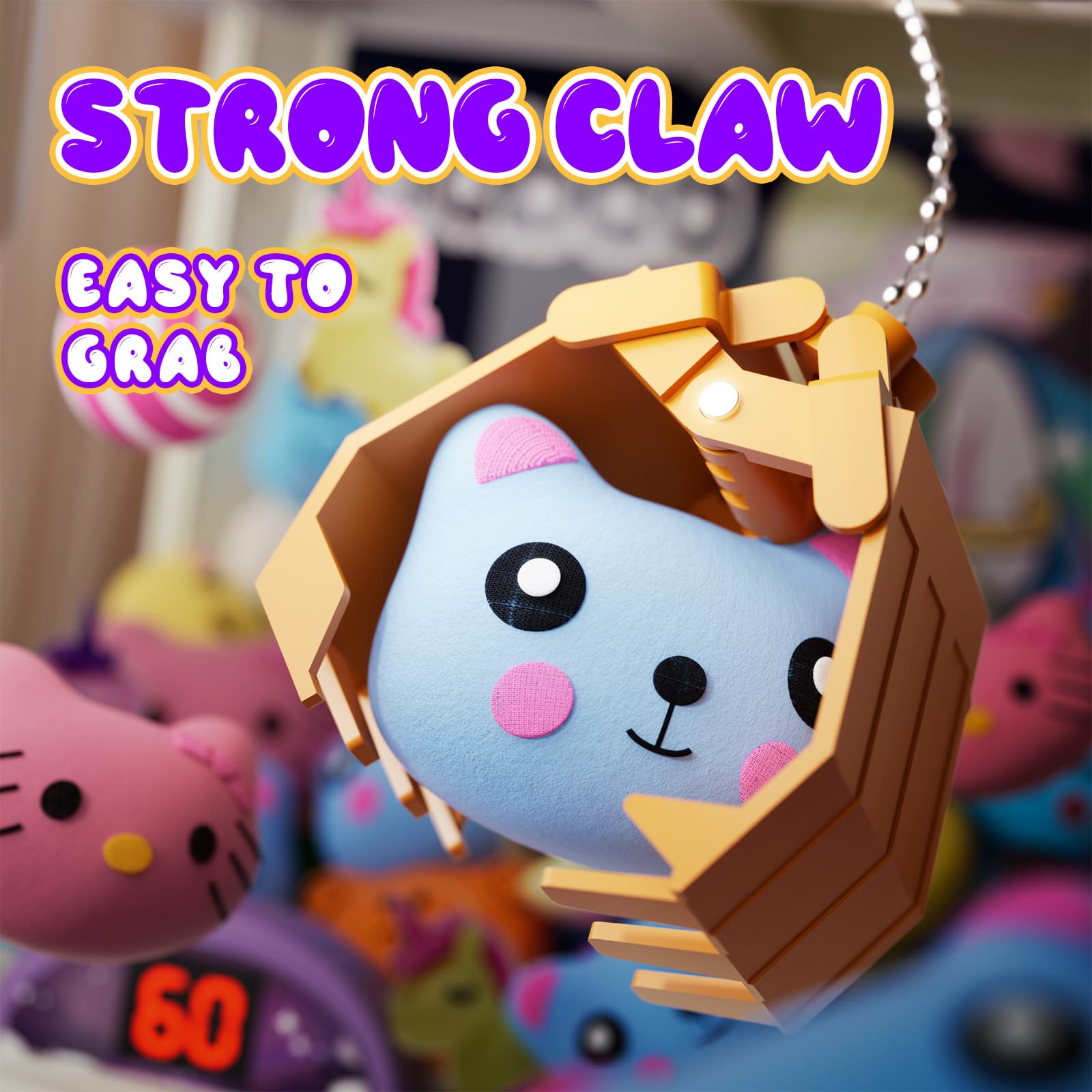 Mini Claw Machine for Kids - Unicorn Toy Candy Dispenser & Arcade Game with Slap Bracelet - Fun Birthday Christmas Gift for Girls Age 6+ | Perfect for Parties, Playrooms & Gift Giving