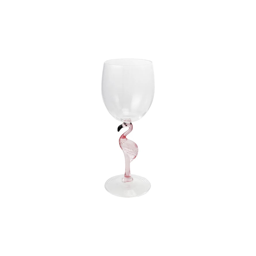 Elegant Acrylic Flamingo Wine Glass - 16oz Shatterproof Tumbler for Pool Parties, Summer BBQs & Tropical Themed Events - Perfect for Cocktails, Iced Coffee & Outdoor Entertaining