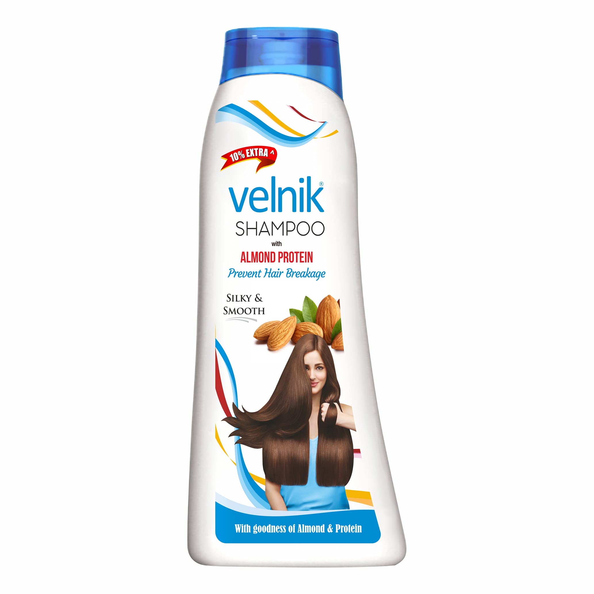 Velnik Anti Hair Fall Shampoo with Milk Proteins & Multivitamins - 440ml for Strong, Healthy & Long Hair - Perfect for Daily Hair Care & Scalp Nourishment