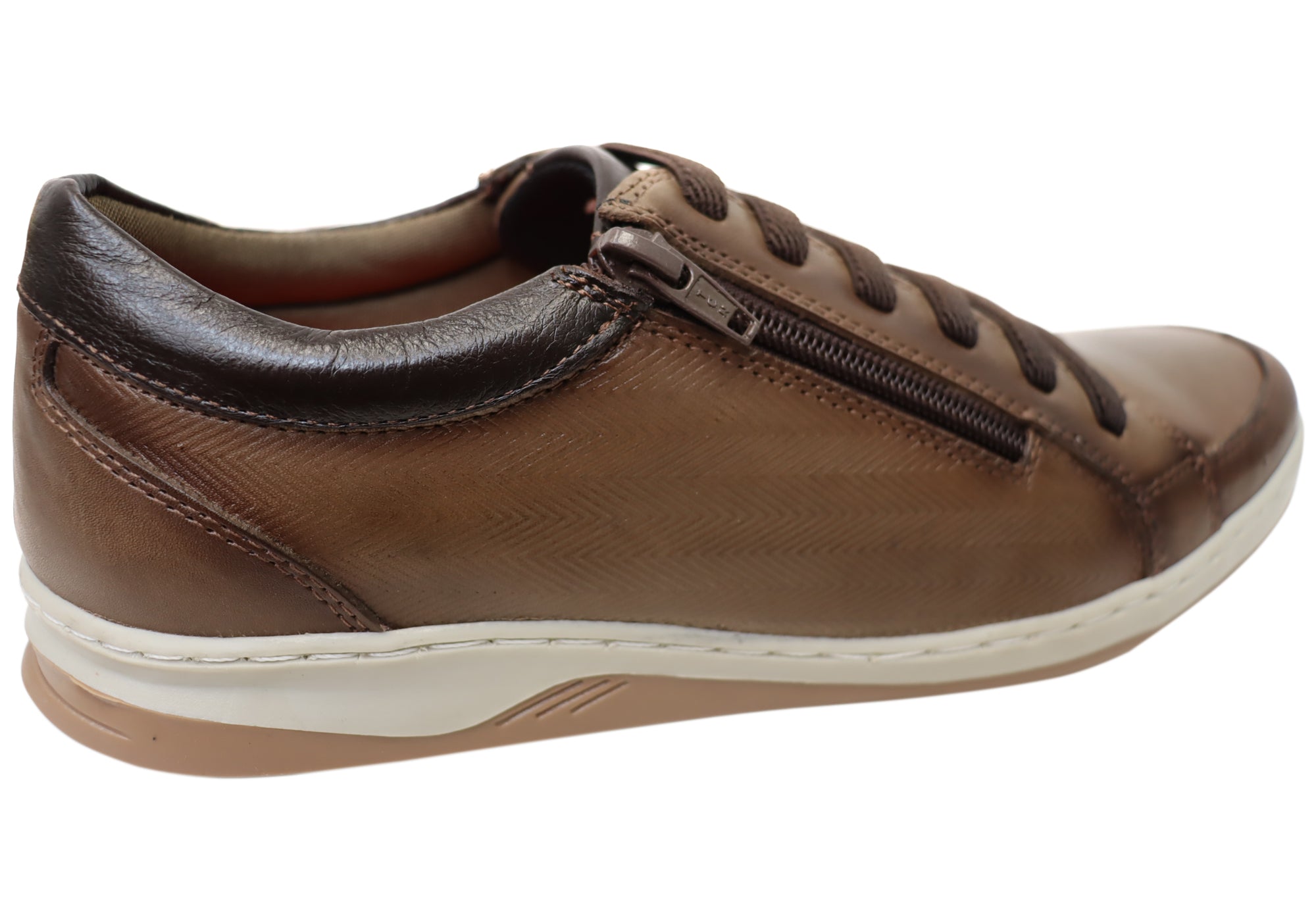 Perlatto Men's Brazilian Leather Slip-On Loafers - Comfortable Casual Shoes for Work, Travel & Everyday Wear