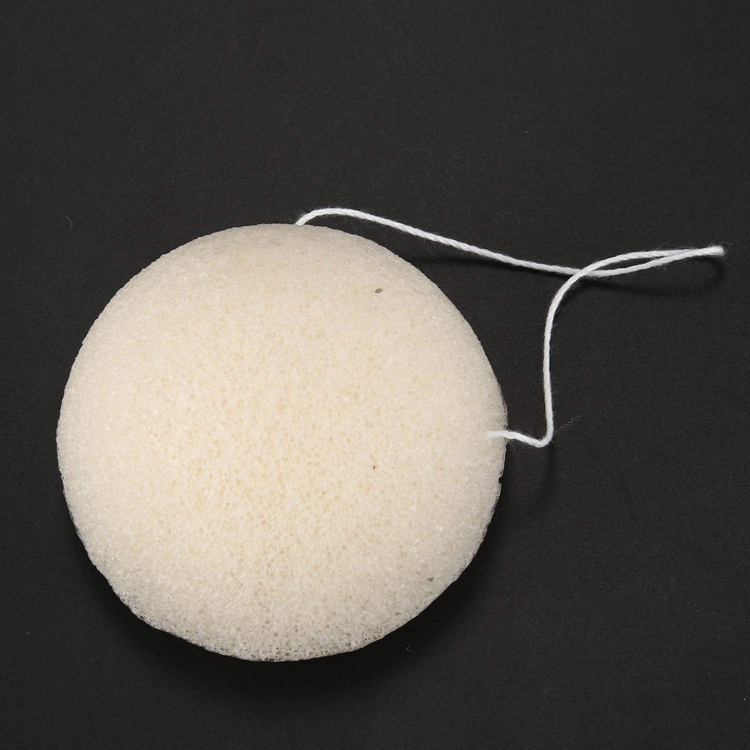 Eco-Friendly Natural Cleaning Sponge - White | Biodegradable & Non-Scratch for Kitchen, Bathroom & Dishes | Gentle on Surfaces & Environment