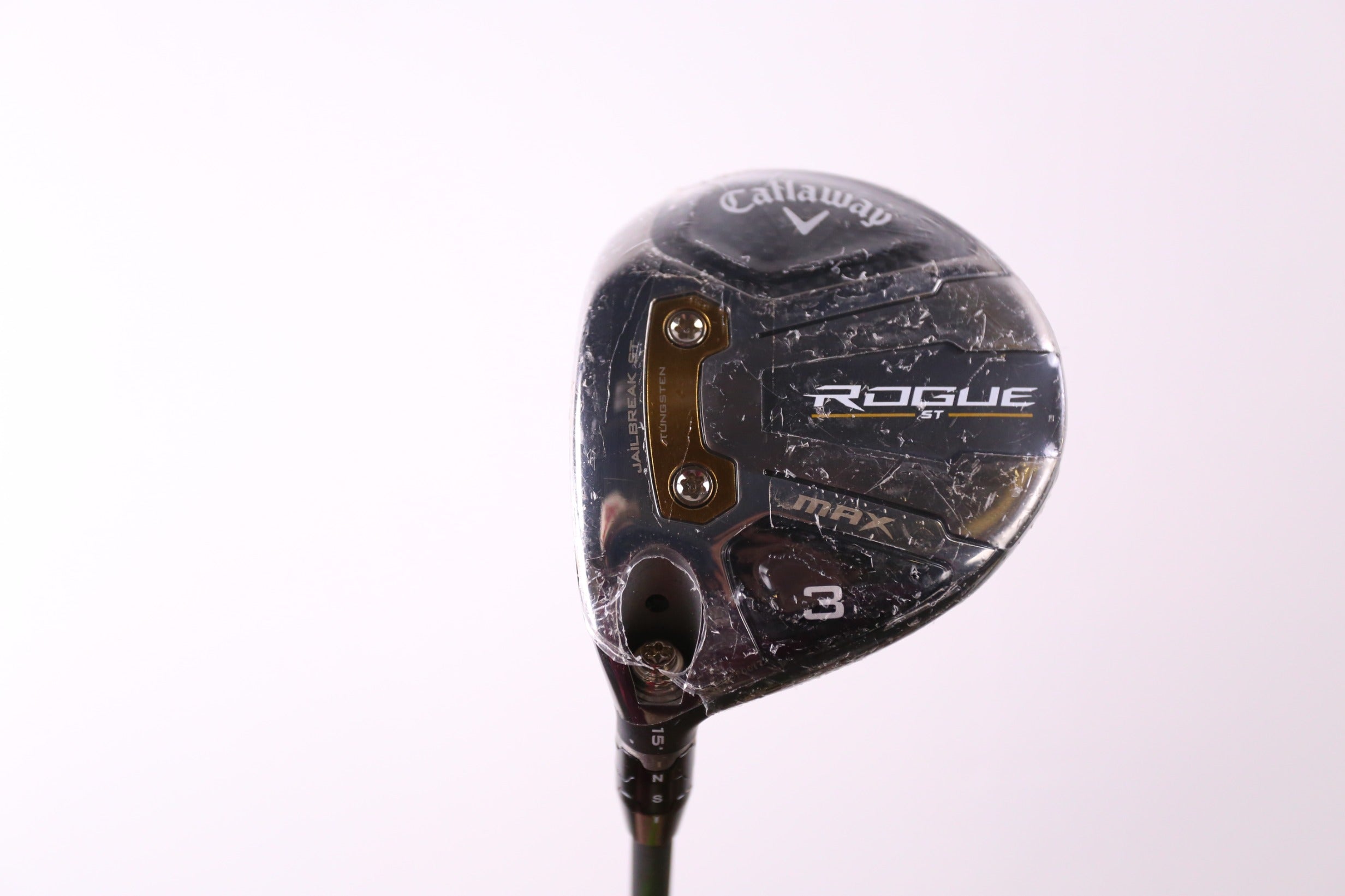 Used Callaway Rogue ST MAX 3 Wood Left Handed 15° Senior Flex Golf Club - Perfect for Senior Golfers & Left-Handed Players on Fairways & Tee Shots