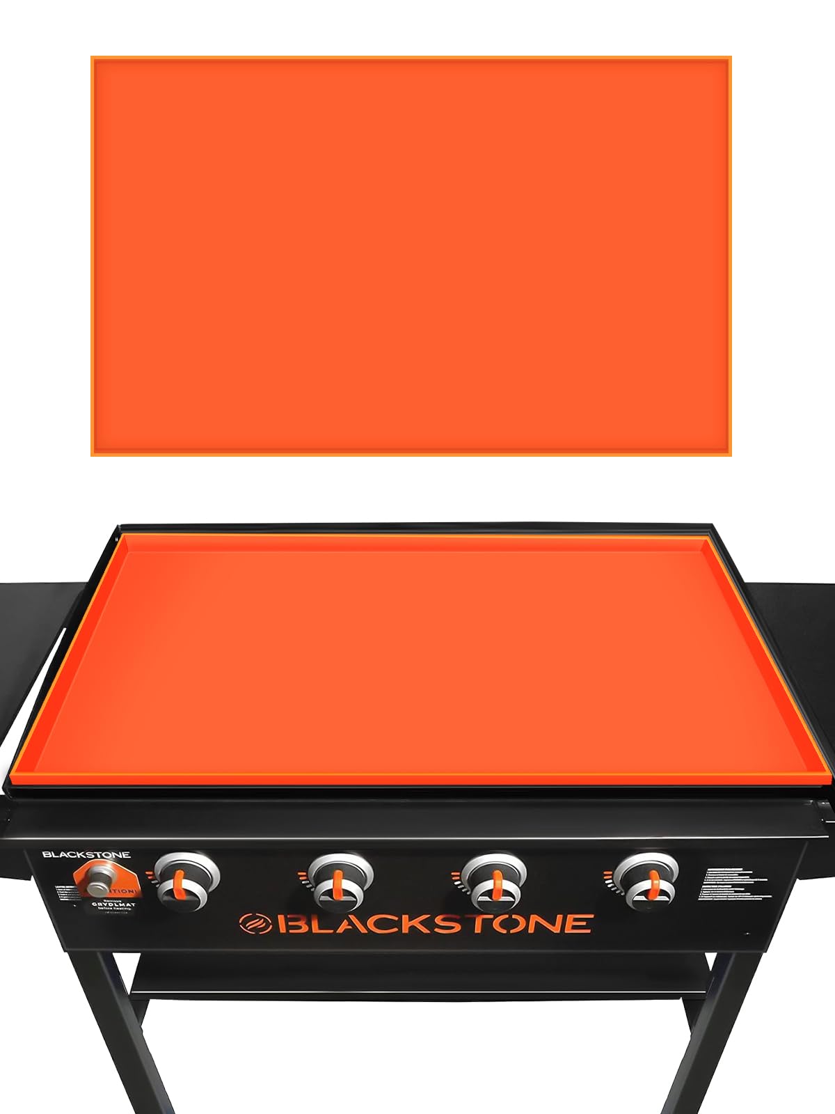 **Upgraded Silicone Griddle Mat for 36