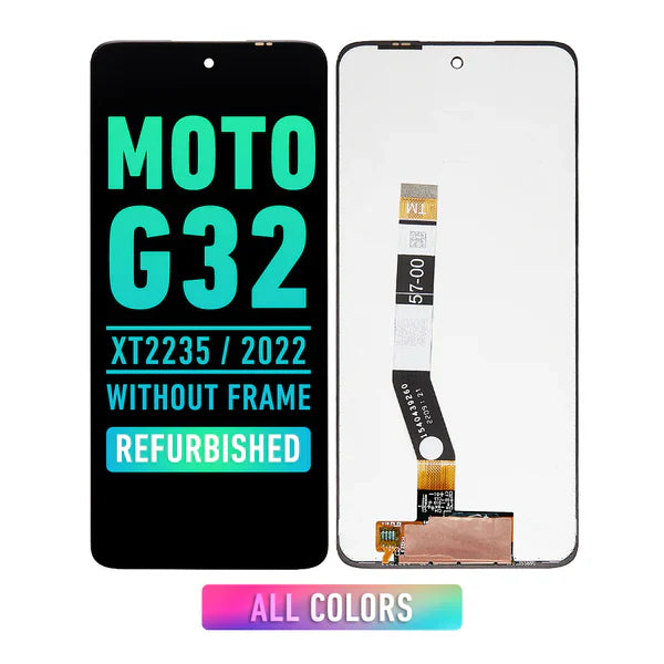 Refurbished Motorola Moto G32 (XT2235 / 2022) LCD Screen Replacement - No Frame Included - All Colors Available - Perfect for DIY Phone Repairs & Screen Damage Fixes