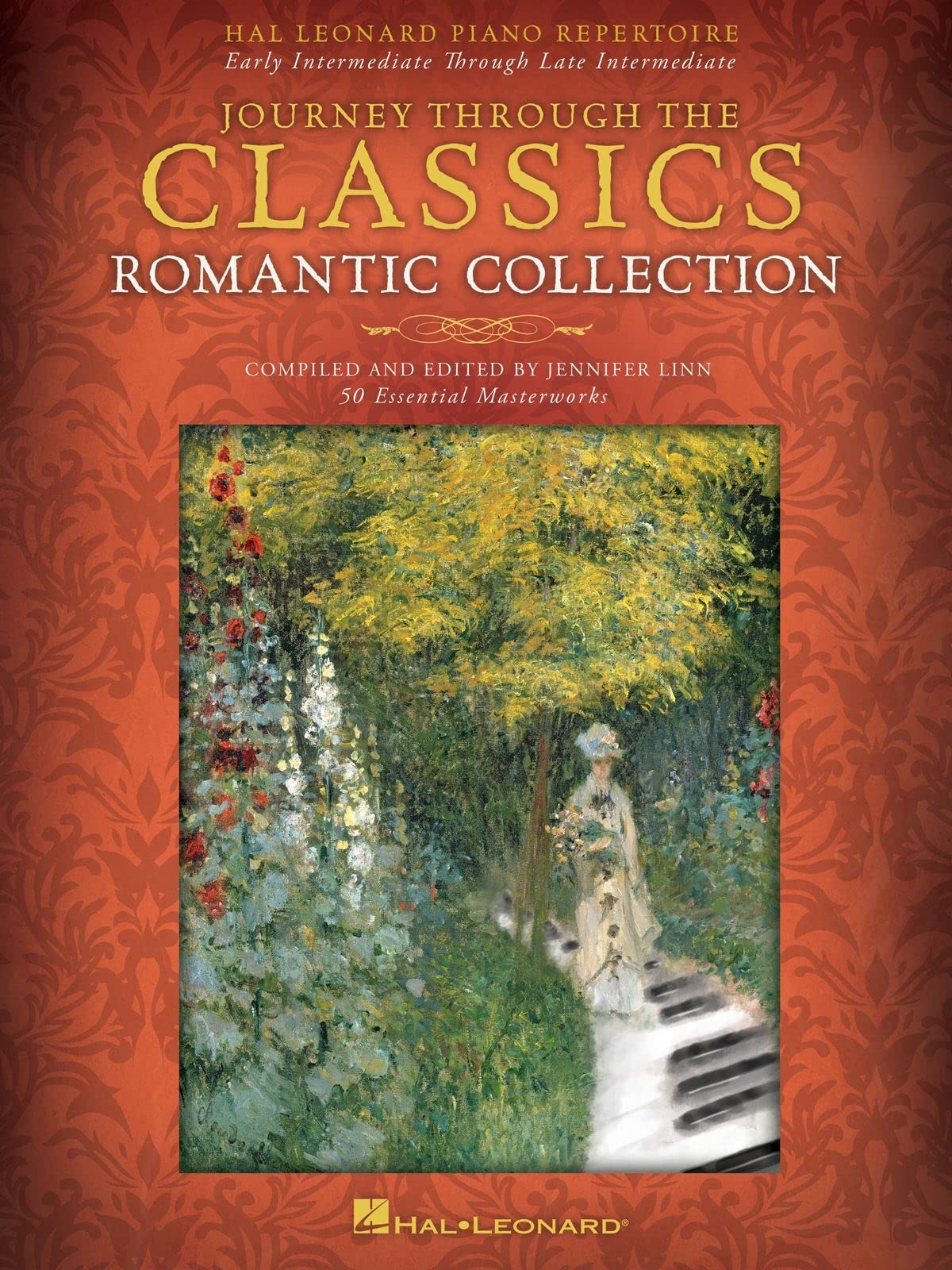 50 Essential Romantic Piano Masterworks - Jennifer Linn's Classical Collection for Solo Piano (Hal Leonard Repertoire) | Perfect for Recitals, Practice & Romantic Music Lovers
