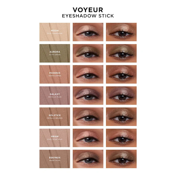 Hourglass Voyeur Metallic Eyeshadow Stick - Long-Lasting Shimmer & Glam for Day & Night Makeup | Perfect for Parties, Date Nights & Special Occasions