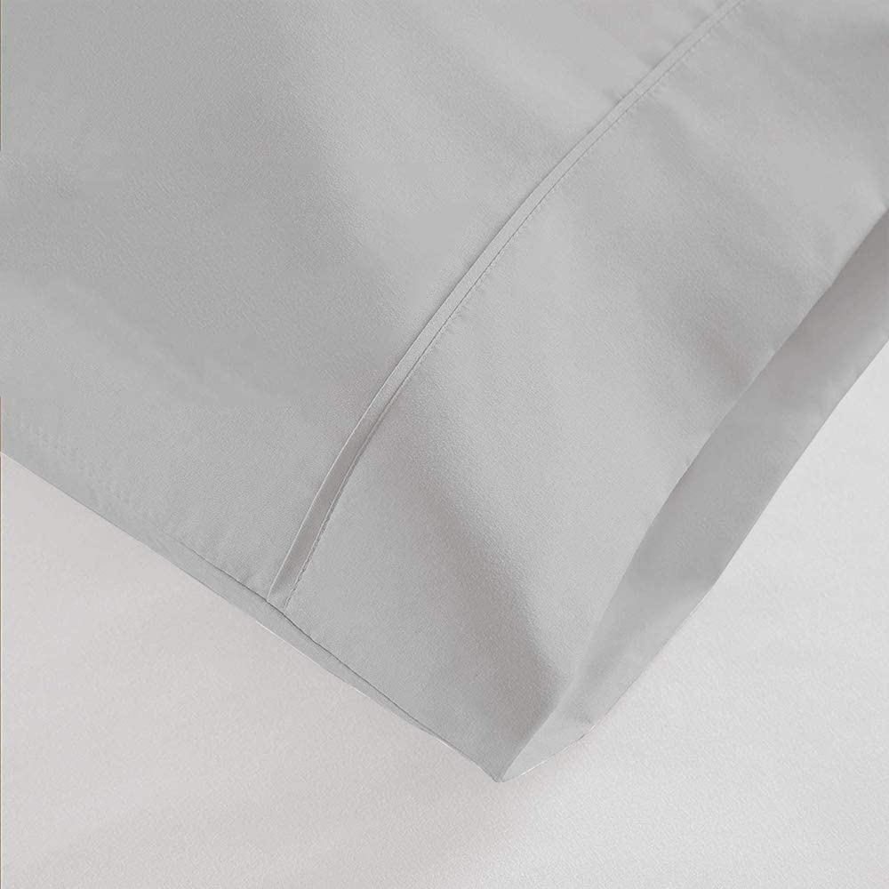 Premium 100% Egyptian Cotton King Pillowcase Set - Soft Sateen Weave for Luxury Bedrooms