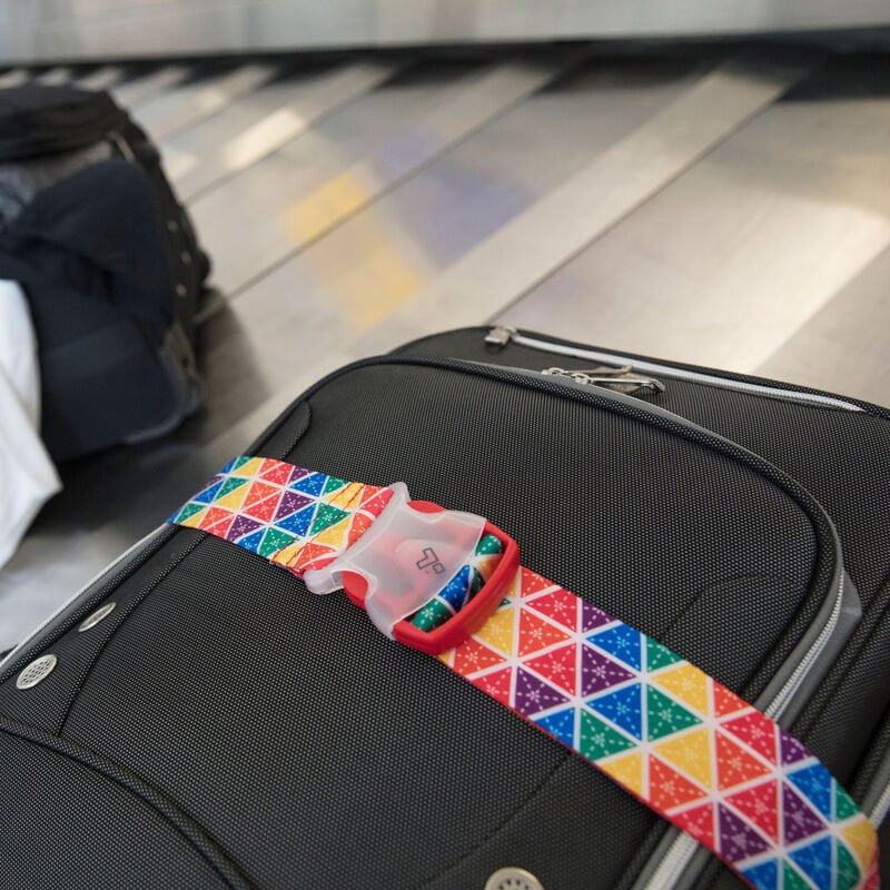 Travelon Luggage Strap - Adjustable & Secure Suitcase Belt for Travel - Perfect for Airports, Train Trips & Cruise Vacations