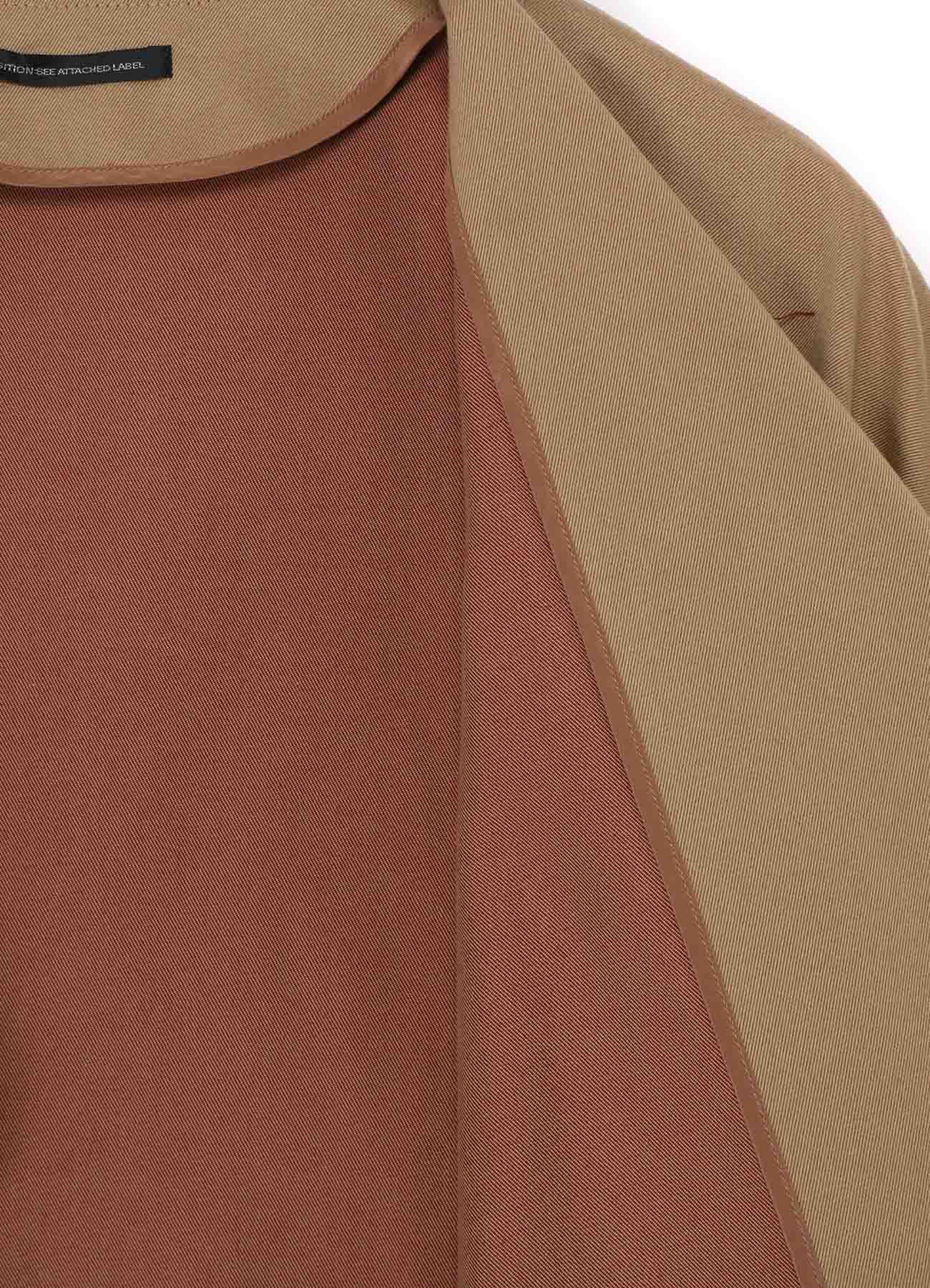Double Faced Twill No Collar Short Coat - Lightweight Casual Jacket for Men & Women | Perfect for Spring, Fall & Layering Outfits