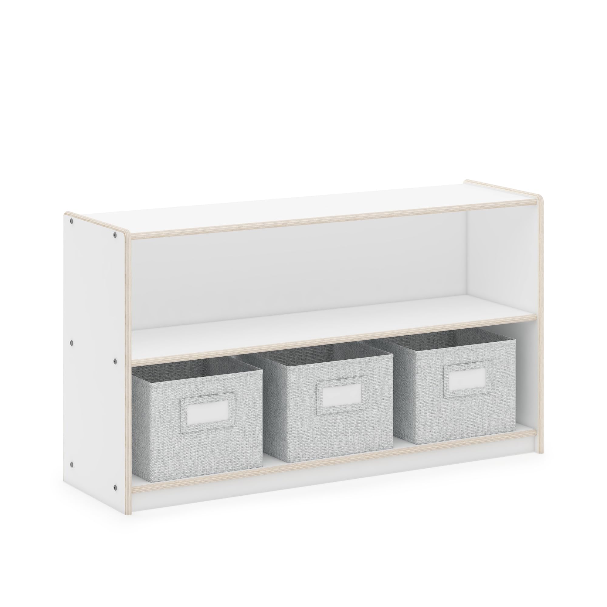 Guidecraft EdQ Two Shelf Open Storage Organizer 24