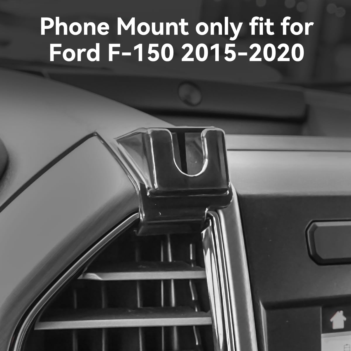 360° Adjustable Car Phone Holder for Ford F-150 2015-2020 - Perfect for iPhone & Driving