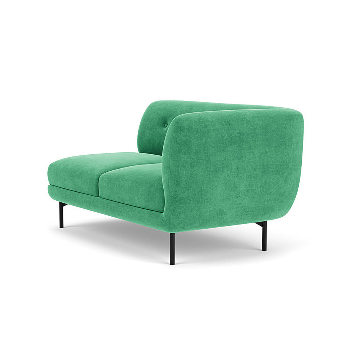 Alfred Fabric Right 2 Seater Modular Sofa - Modern Sectional Couch for Living Room, Lounge & Small Spaces | Comfortable & Stylish Home Furniture