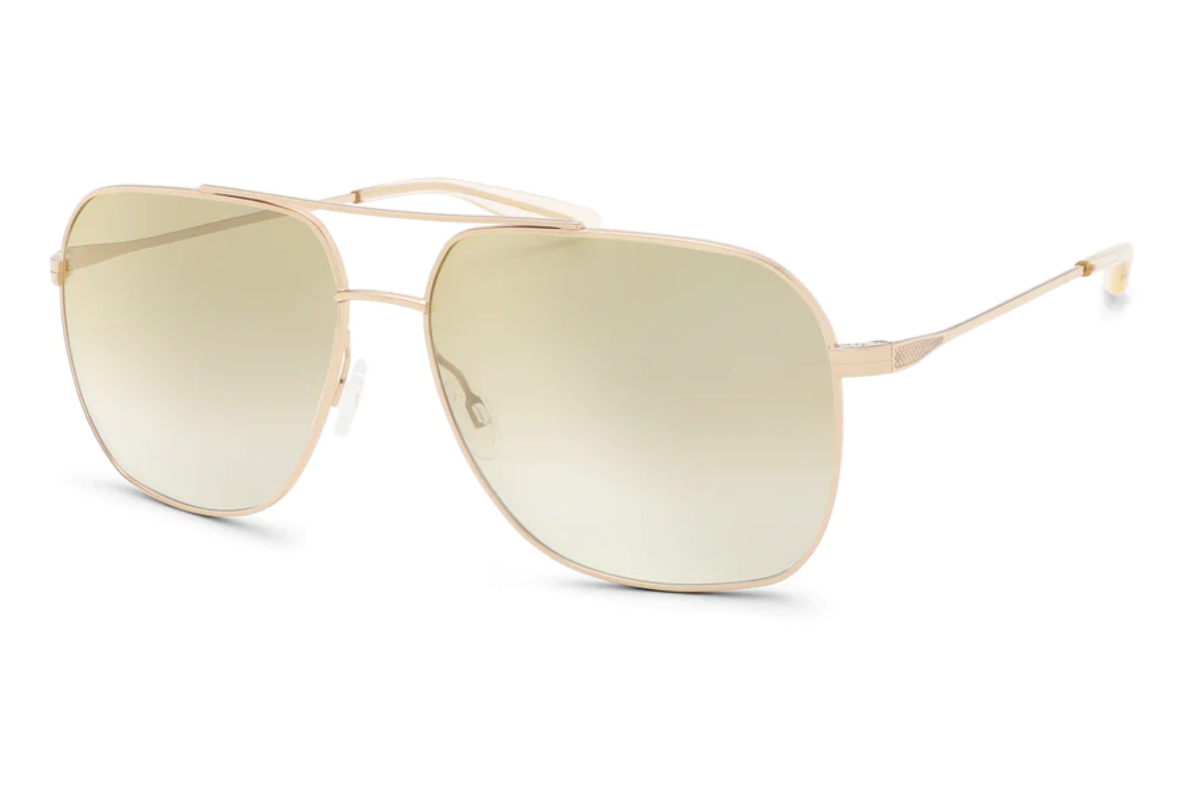 Barton Perreira Aeronaut Sunglasses - Polarized Aviator Style for Men & Women | UV Protection, Lightweight & Durable Frames | Perfect for Driving, Travel & Outdoor Activities