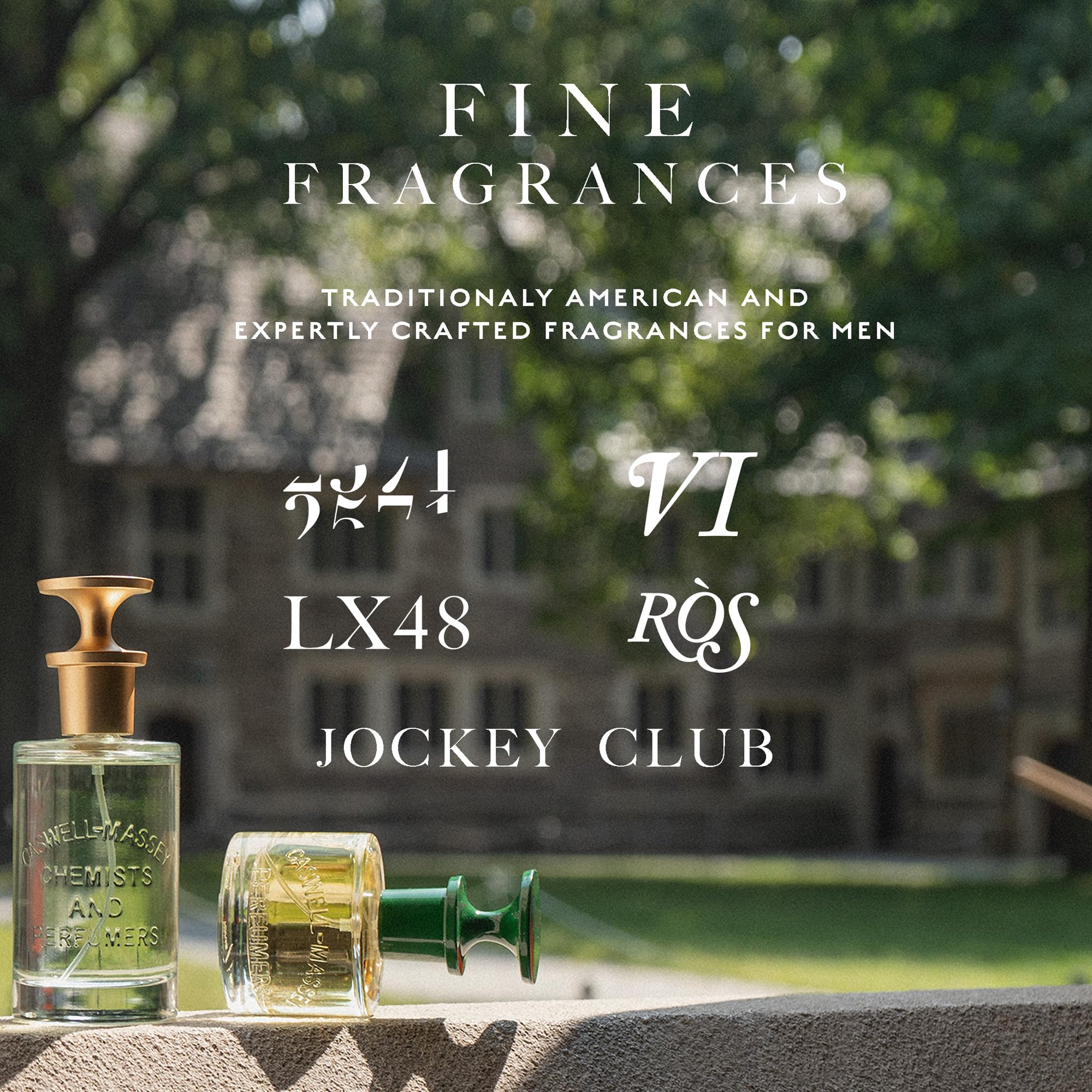 Caswell-Massey Club Eau de Parfum for Men - 3.4 Fl Oz Citrus Herbal Floral Cologne | Fresh & Elegant Fragrance for Everyday Wear, Date Nights & Special Occasions