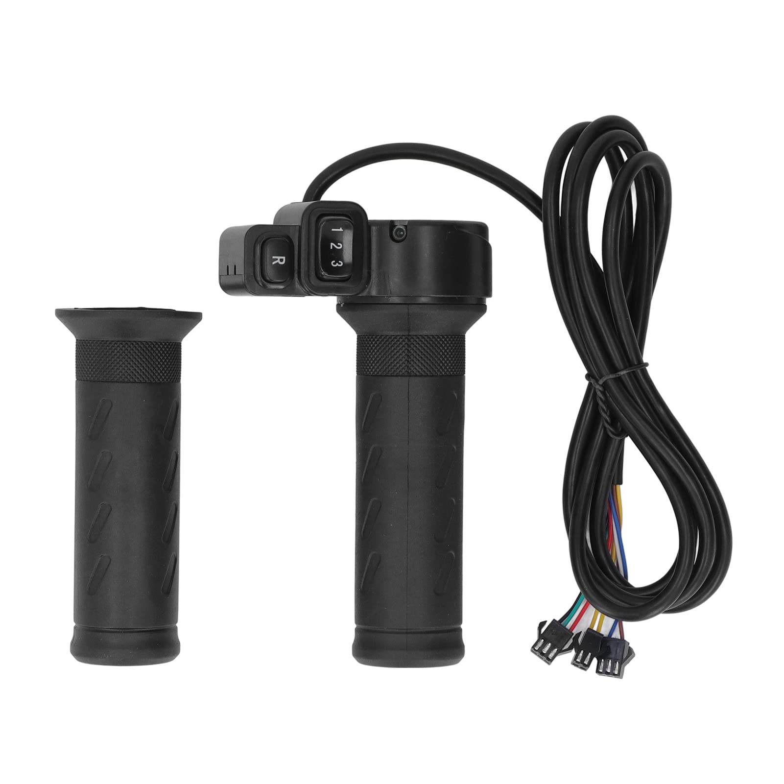 Electric Bike Throttle Grip - 1 Pair 22-22.5mm Twist Throttle Accelerator for E-Bike & Scooter | Universal Fit, Easy Installation | Perfect for Commuting, Off-Road & Urban Riding