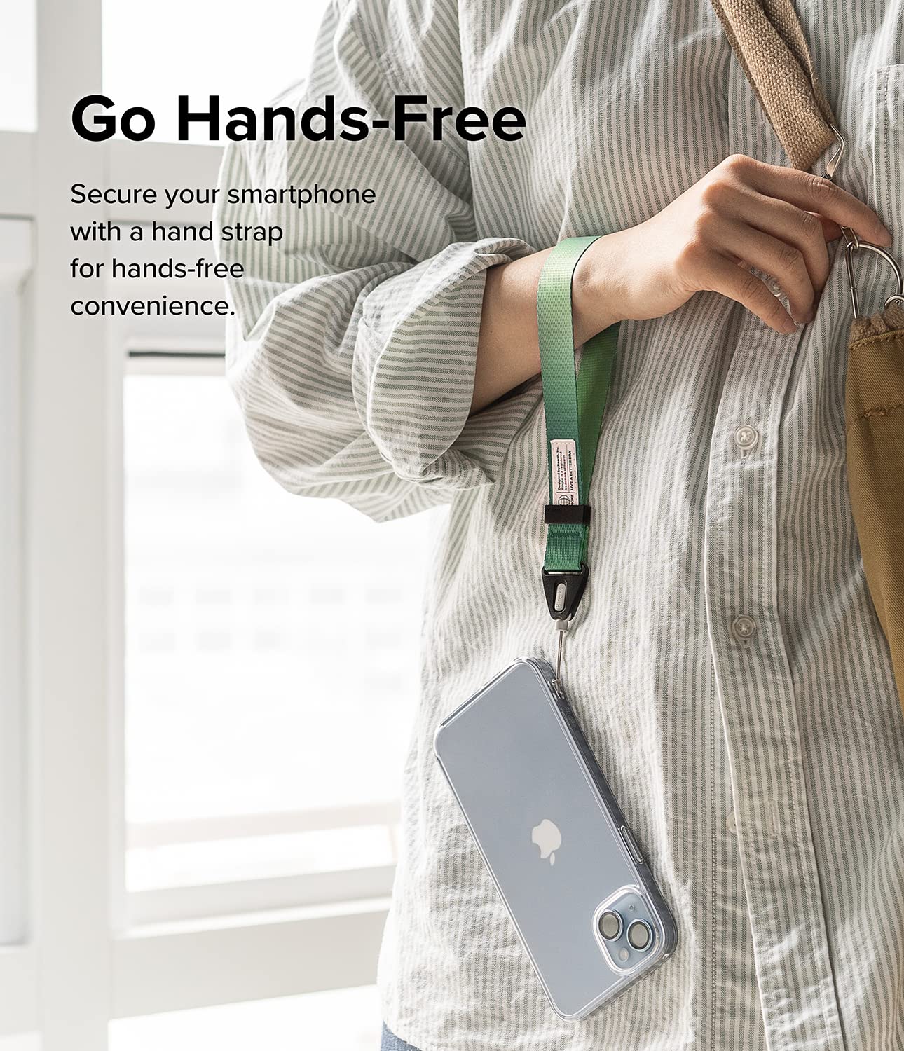Ringke Adjustable Universal Phone Wrist Strap - Durable Camera Lanyard for Smartphones & DSLR Cameras | Perfect for Outdoor Adventures, Travel & Hands-Free Photography (Forest Green)