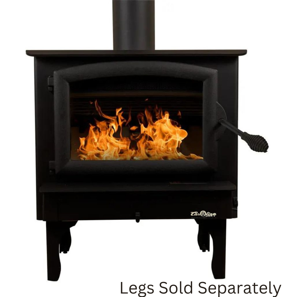Model 74 NC Wood Stove - High Efficiency EPA Certified Made in USA - Perfect for Cabin Heating & Off-Grid Living