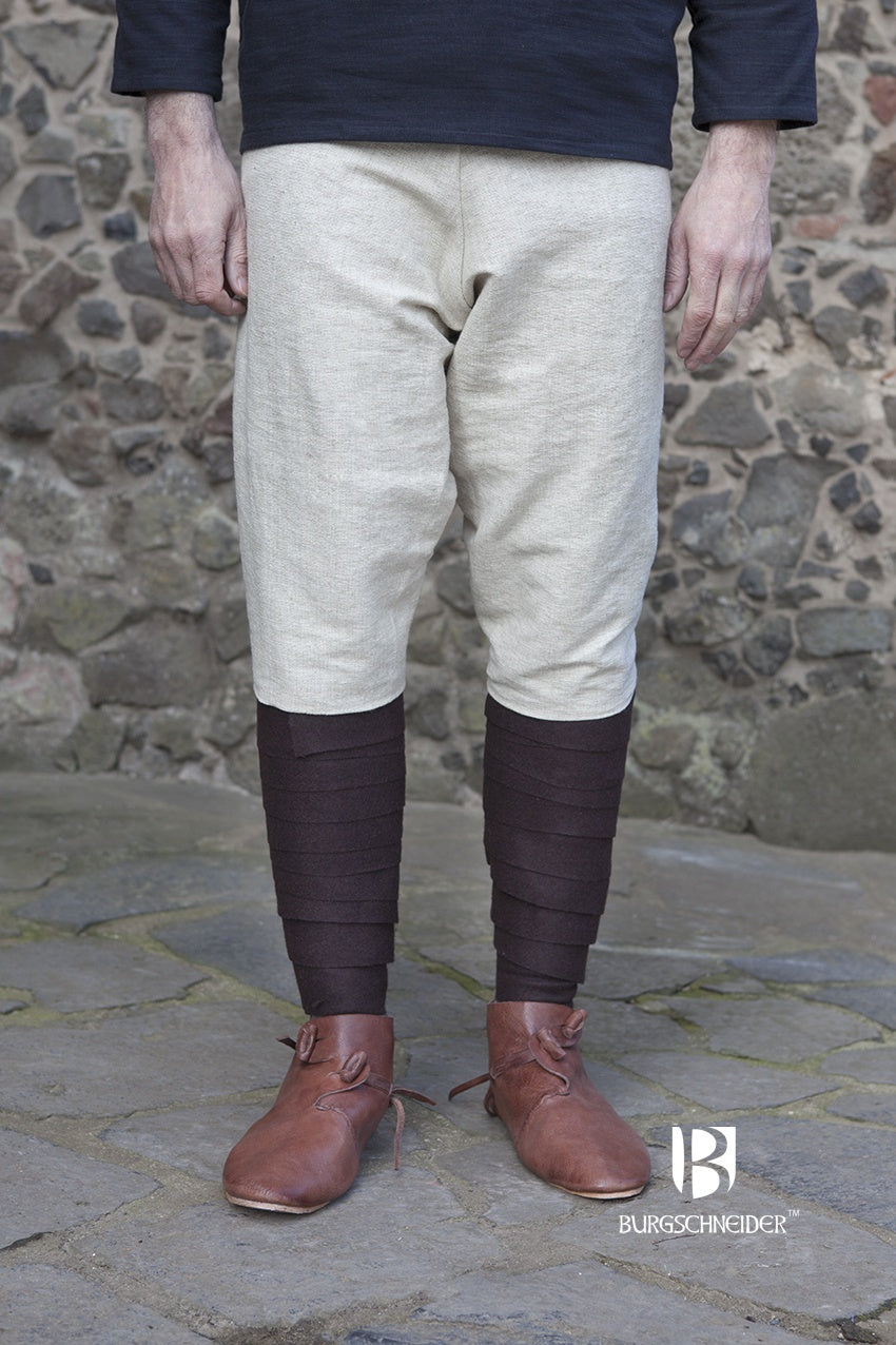 Thorsberg Viking Pants - Authentic Ragnar Hemp Trousers for LARP, Reenactment & Medieval Cosplay