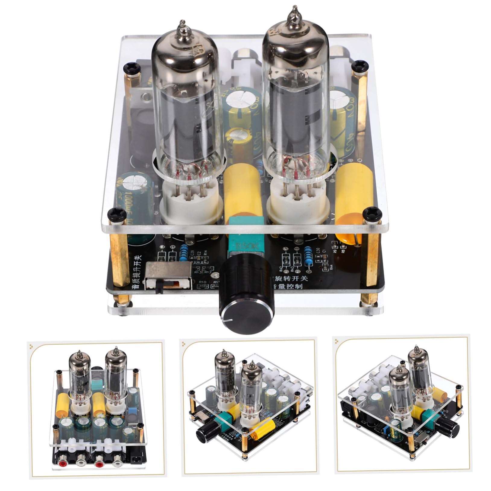 ARTIBETTER Vacuum Tube Preamp Stereo Phono Preamplifier Board for Turntable & Record Player - High-Fidelity Audio Enhancement for Vinyl Lovers & Home Theater Systems