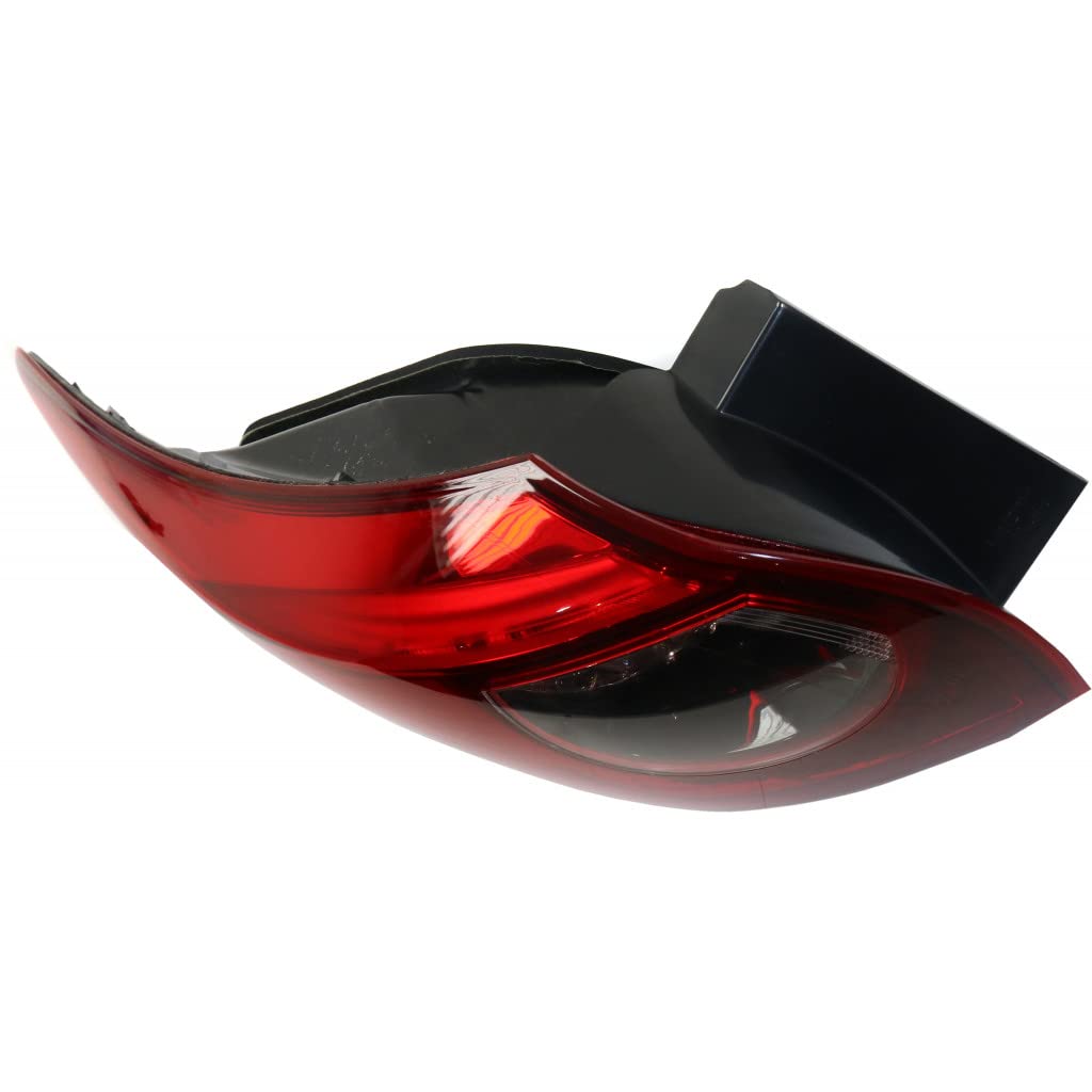 2016 Mazda CX-5 Driver Side LED Tail Light Assembly - CAPA Certified Replacement for MA2804119/MA2804119C/KA0G51160B | Perfect for Night Driving & Enhanced Vehicle Safety