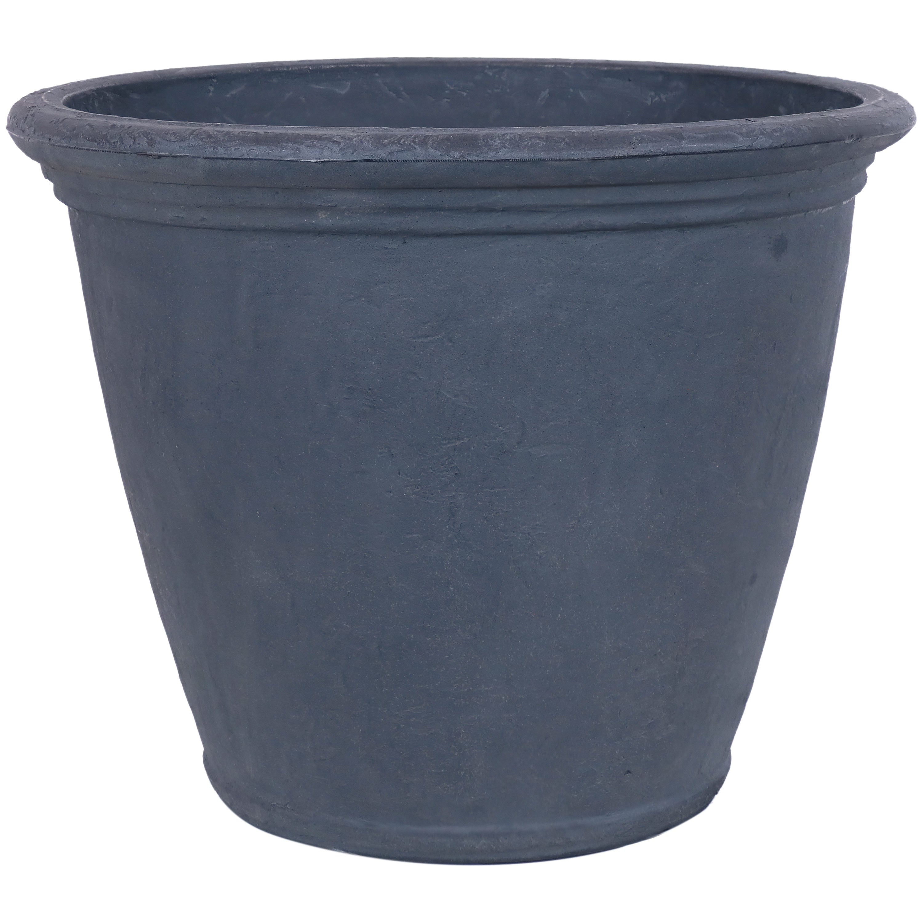 Sunnydaze Anjelica Polyresin Outdoor Flower Pot Planter - Durable Garden Decor for Patio, Balcony & Yard - Perfect for Flowers, Plants & Home Landscaping